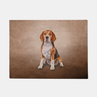 Tekening van hond Beagle Deurmat