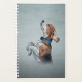 Tekening van hond Beagle Planner (Voorkant)