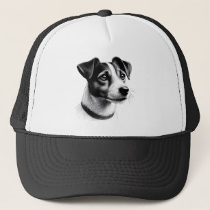 Tekening van Jack Russell Terrier Trucker Pet