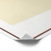 Tekening van Joseph Stalin. Poster 'Stalin's pipe' (Hoek)