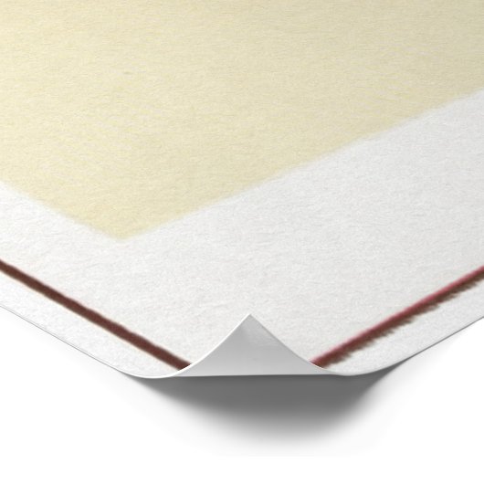 Tekening van Joseph Stalin. Poster 'Stalin's pipe' (Hoek)