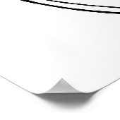 Tekening van kabelbaanprofiel in de lijn Kute Lion Poster (Hoek)