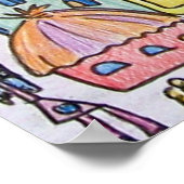 tekening van kinderen in de stad poster (Hoek)