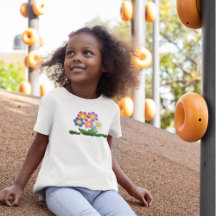 Tekening van kleurrijke ventilatorCartoon met krui