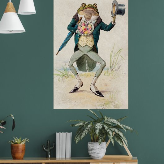 Tekening van pad poster (Woonkamer 1)