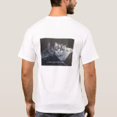 Tekening van Pickles en Bucky T-shirt (Achterkant)