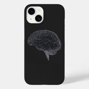 Tekening van Polygonale Hersenen - Neuraal Netwerk Case-Mate iPhone 14 Hoesje