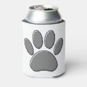 Tekening van puppy pupw blikjeskoeler (Blikje Achterkant)