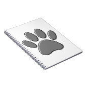 Tekening van puppy pupw notitieboek (Rechterzijde)