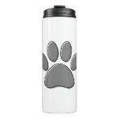 Tekening van puppy pupw thermosbeker (Voorkant)