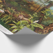  tekening van tropische planten uit de tropische b cadeaupapier (Hoek)