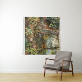  tekening van tropische planten uit de tropische b wandkleed (In Situ (horizontaal))