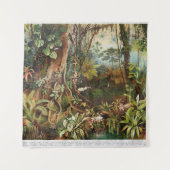  tekening van tropische planten uit de tropische b wandkleed (Voorkant)