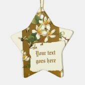  tekening van witte bloemen ornament (Links)