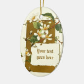  tekening van witte bloemen ornament (Links)