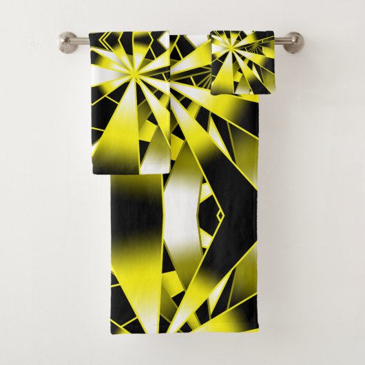 Tekening verloopkleurperspectief hommel bad handdoek (Insitu)