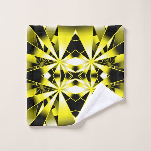 Tekening verloopkleurperspectief hommel bad handdoek (Wasdoekje)