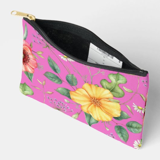  Tekening Wildflowers / Chick, Roze Etui (Open)