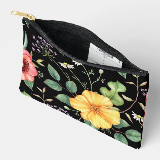  tekening Wildflowers / Midnight Etui (Open)