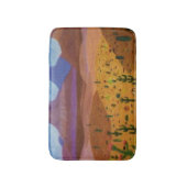 Tekening woestijndroomkleurpotlood badmat (Voorkant Verticaal)