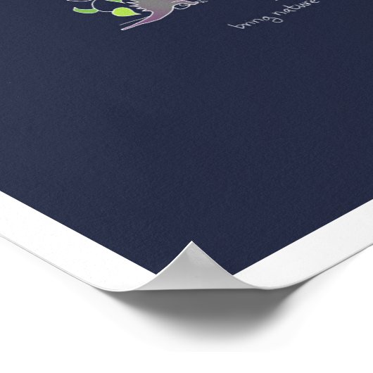 Tekeningen en Natuur Poster (Hoek)