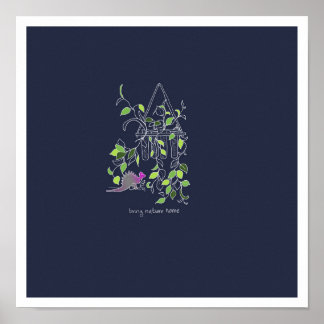 Tekeningen en Natuur Poster