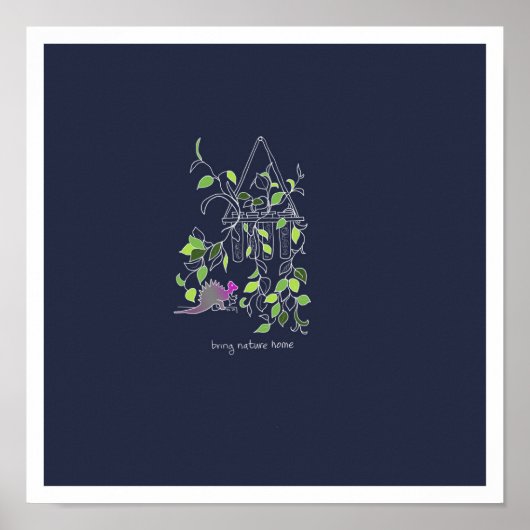 Tekeningen en Natuur Poster (Voorkant)