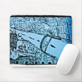 tekeningen met verdwijnpunt 2 muismat (Met muis)