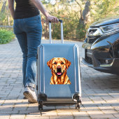 Tekeningen van charmante labrador sticker (Koffer Insitu)