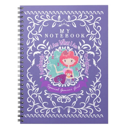 Tekeningen van de Tweelingen. Notitieboek (Voorkant)