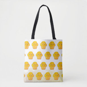Tekeningen van een Mop Muffin Tote Bag