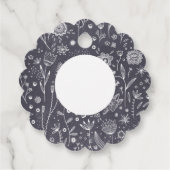 Tekeningen van het chroalkboard van de ventilator bedankjes labels (Achterkant)