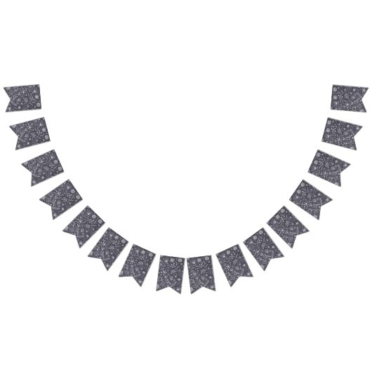 Tekeningen van het chroalkboard van de ventilator vlaggetjes (Alle)