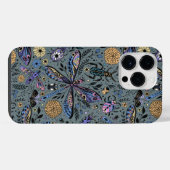 Tekeningen van ongedierte op leigrijs iPhone hoesje (Achterkant horizontaal)
