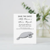 Tekeningen van oude lamantijnen aankondigingskaart (Staand voorkant)