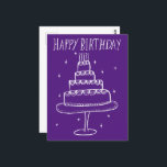 Tekeningen van Verjaardagstaart Whimsical Schets D Briefkaart<br><div class="desc">Zoete tekening van een lekkere taart om iemand een fijne verjaardag te wensen! Klik op "bewerken met ontwerpprogramma" om de lettertypen, kleuren en plaatsing aan te passen. Je kan ook de achtergrondkleur wijzigen of mijn winkel bekijken voor meer kleur opties. Pas het aan met je eigen tekst. Bekijk mijn winkel...</div>