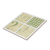 Tekeningen visuittreksel visuittreksel van Charikl Tegeltje (Zijkant)