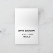 Tekeningshoek van de zwarte pen met slijpstuk kaart (Binnen)