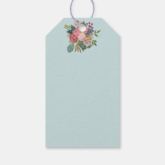 Tekenkamer Wallpaper Gift Labels Cadeaulabel (Achterkant)