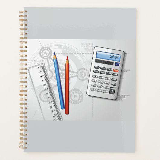 Tekenkantoorbenodigdheden Planner (Voorkant)