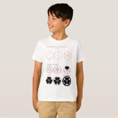 Tekenmethode van klaverzuring t-shirt (Voorkant volledig)
