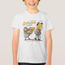 Tekenontwerp voor terug naar school t-shirt