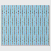 Tekenpatroon Cadeaupapier (Vlak)