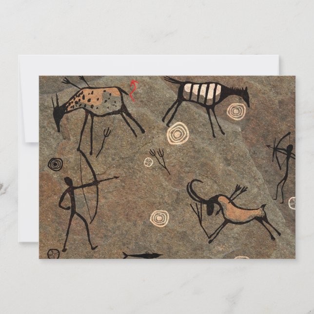 Tekenpatroon van grot (Voorkant)