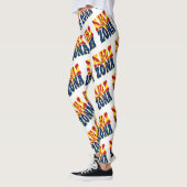 Tekenpatroon vlag Arizona Leggings (Links)