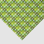 Tekenpatroon voor dollars tissuepapier (Detail)