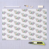 Tekenpatroon voor vlindervleugel tissuepapier (Craft)