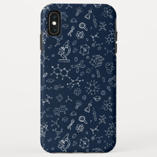 Tekenpatroon wetenschap/chemie Case-Mate iPhone case