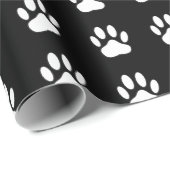 Tekenpatroon witte Cartoon afdrukken Cadeaupapier (Rol Hoek)