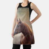 Tekenportret paard schort (Insitu)